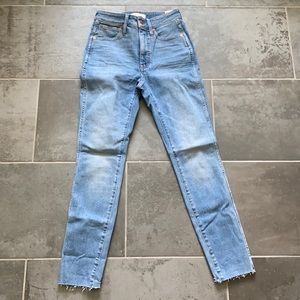 Madewell curvy high rise skinny size 24 NWT